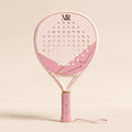 Raquette de padel La Signature coloris Crème, vue de face
